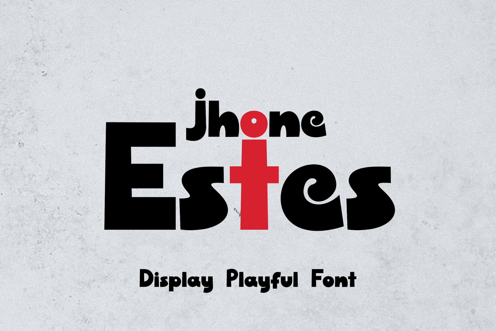 Jhone Estes Font