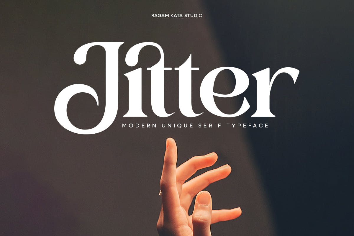 Jitter – Modern Serif