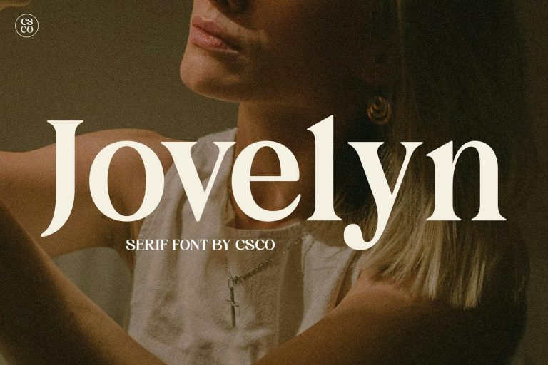 Jovelyn – Retro Font