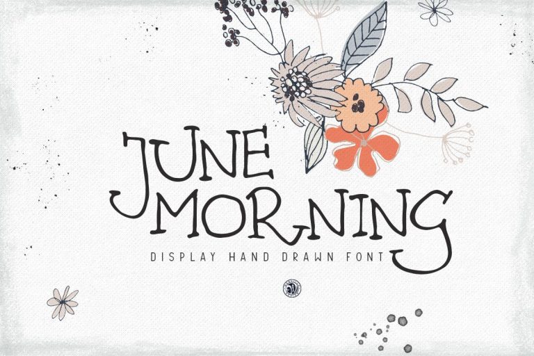 June Morning Font