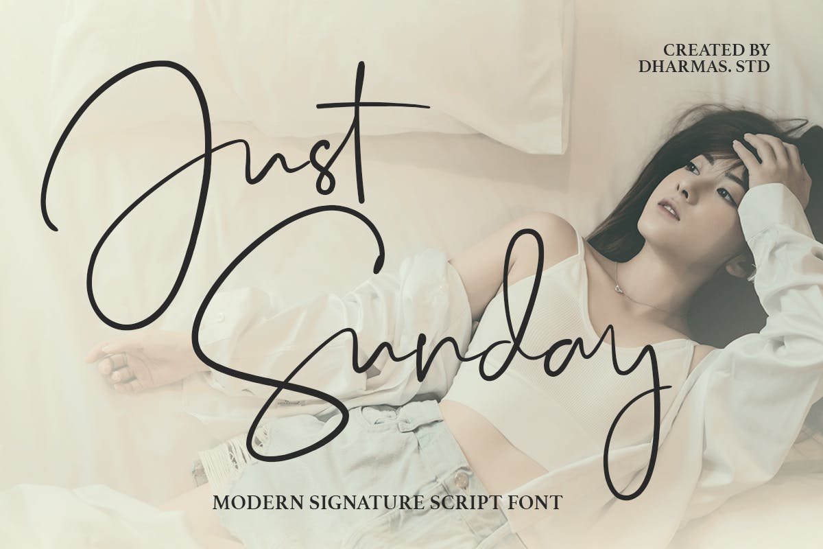 Just Sunday – Elegant Luxury Font