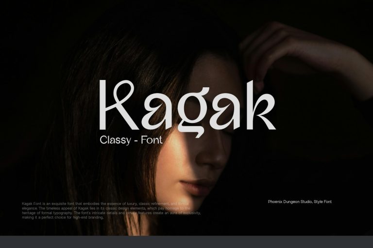 Kagak Font