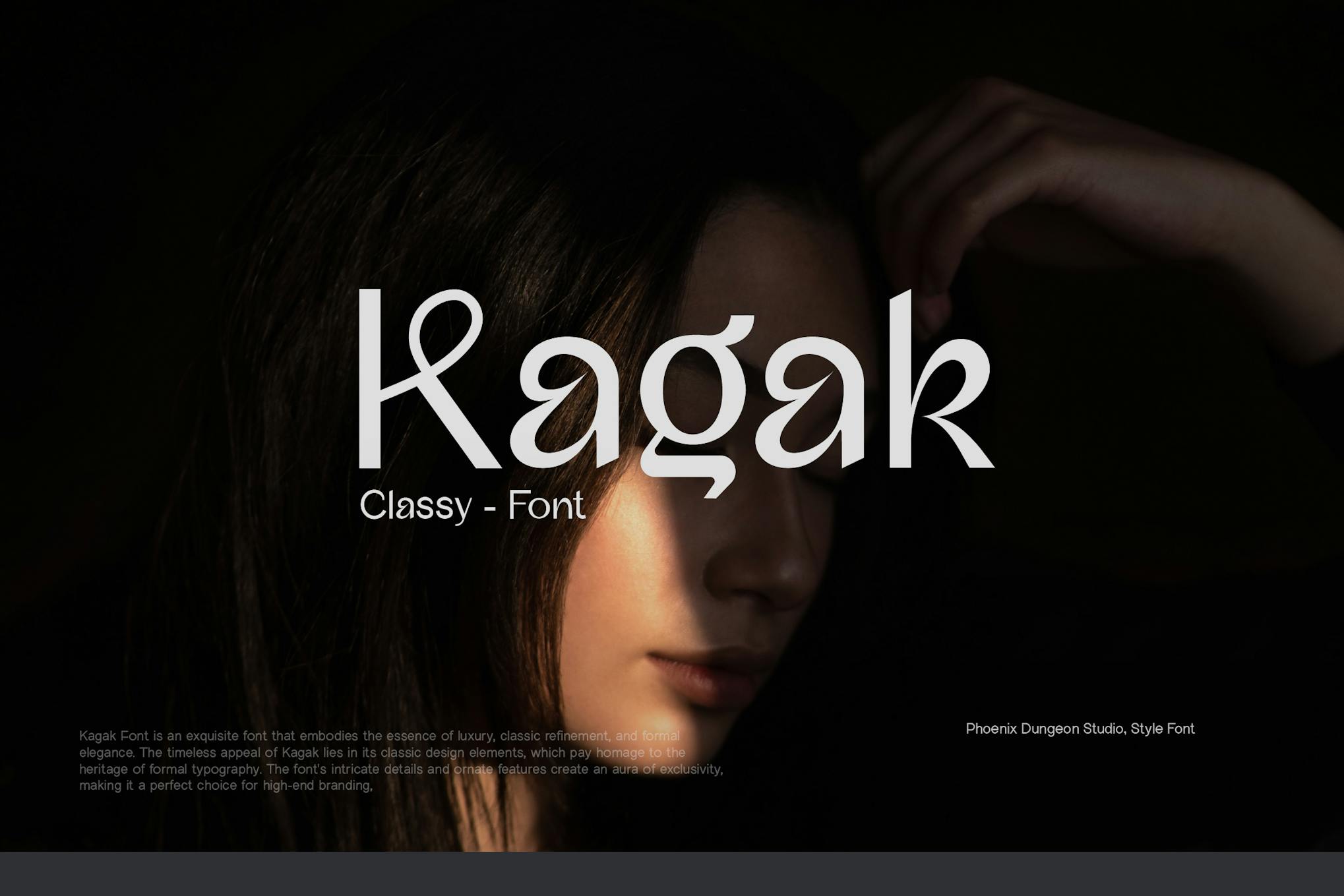 Kagak Font