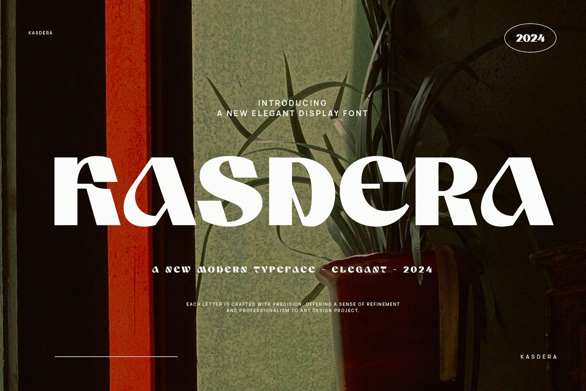 Kasdera – Elegant Display Sans Serif