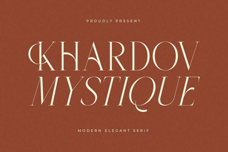 Khardov Mystique Modern Serif Font