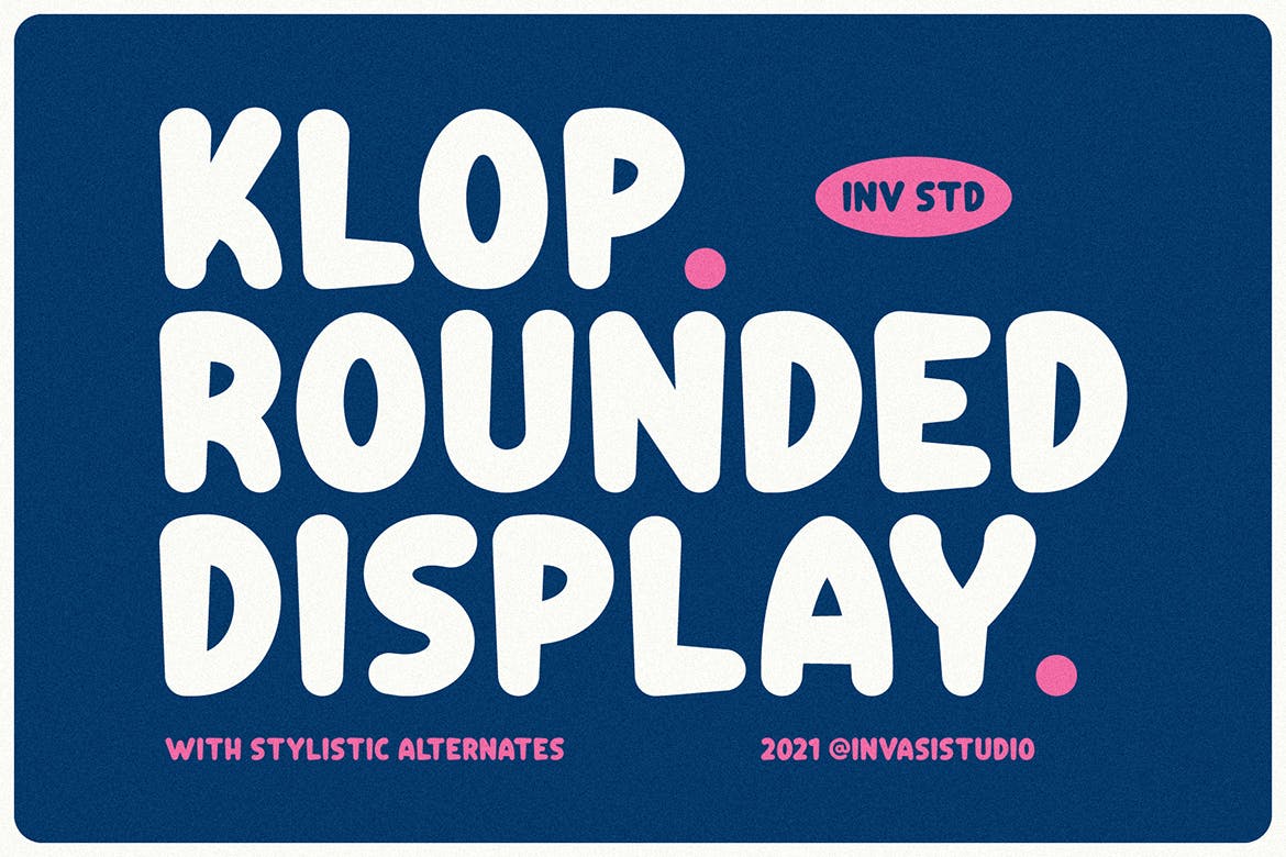 Klop – Friendly Rounded Font