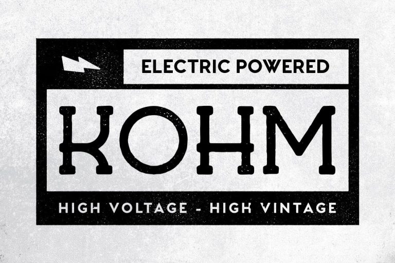 Kohm – Vintage Font