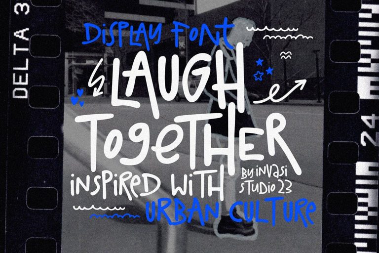 Laugh Together – Spray Tagging Display