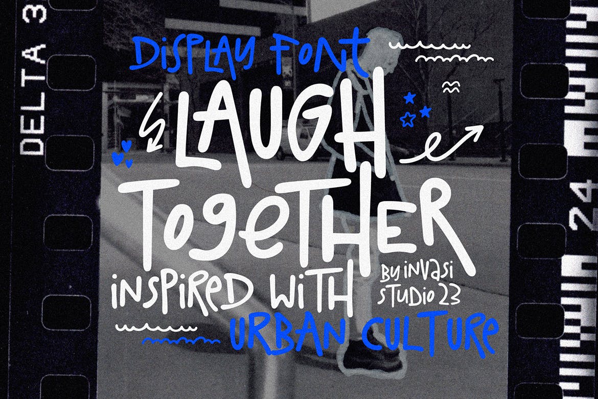 Laugh Together – Spray Tagging Display