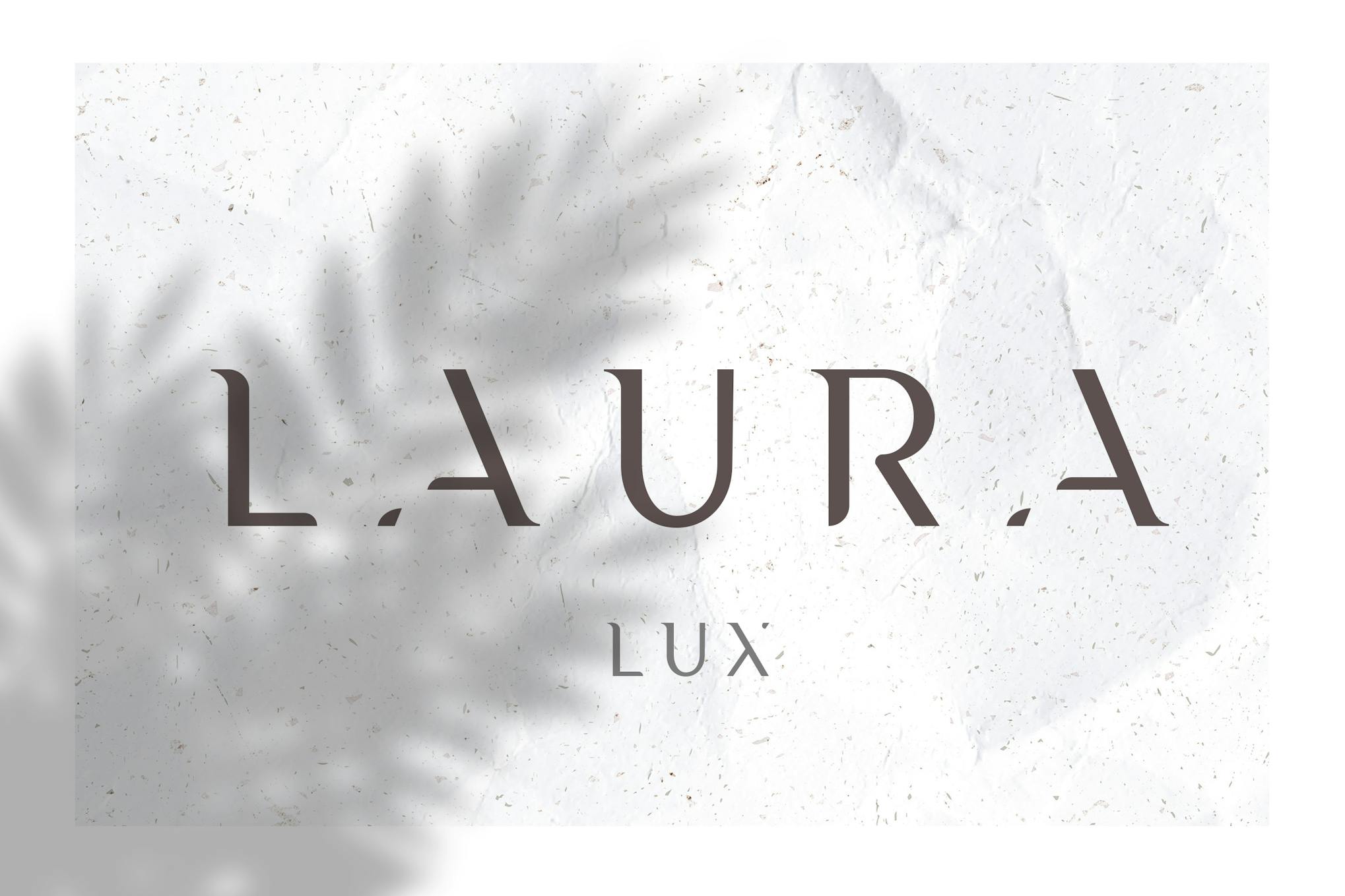 Laura – A Minimal Luxury Font