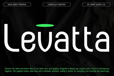 Levatta – Contemporary Sans
