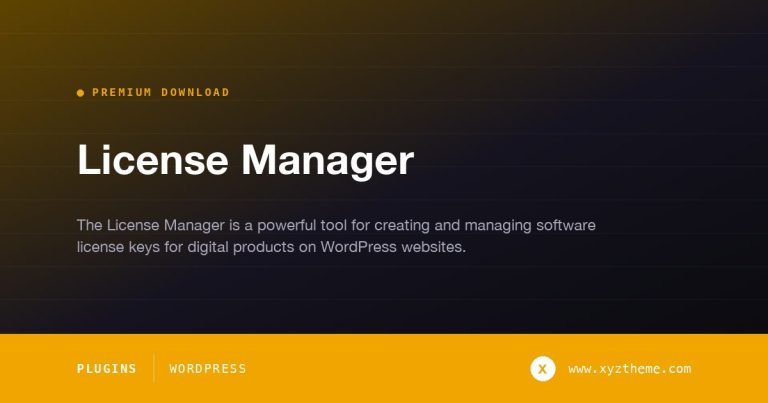 License Manager