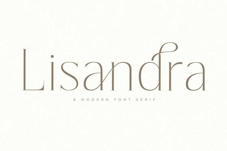 Lisandra Modern Serif Font