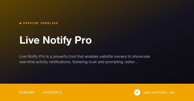 Live Notify Pro