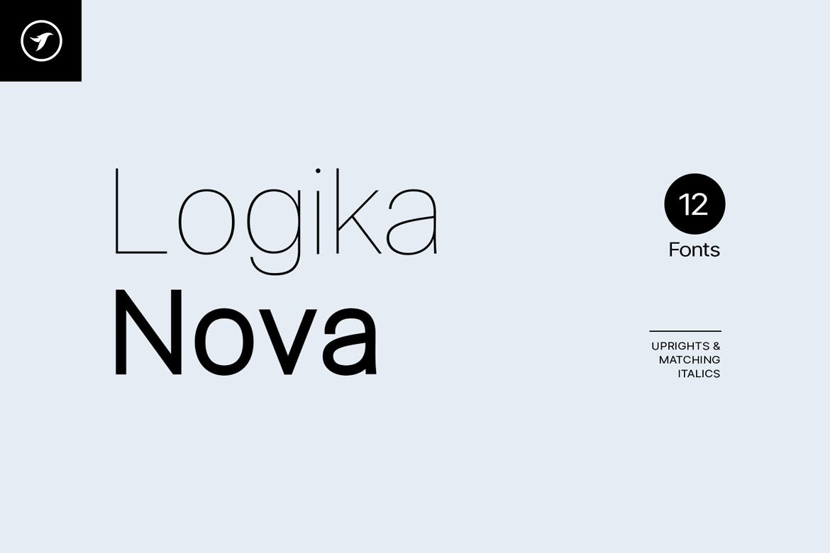 LOGIKA NOVA – Simple, Clean and Modern Typeface