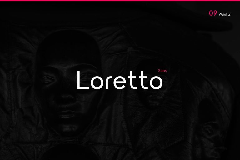 Loretto Sans – Elegant Typeface + Webfonts