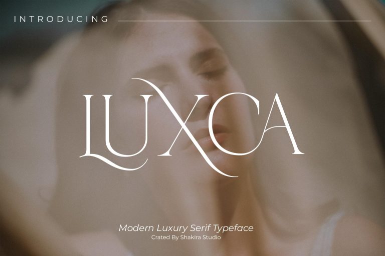 Luxca – Modern Luxury Serif