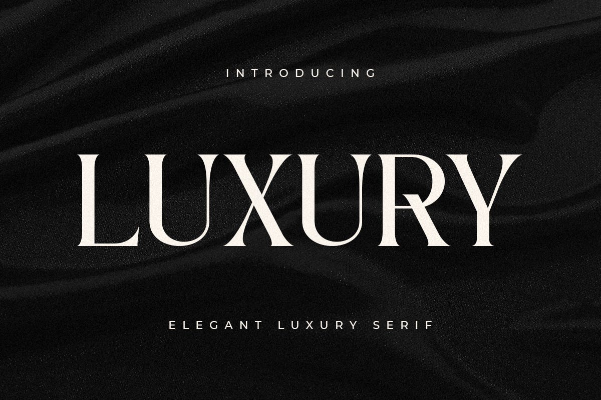 Luxury – Elegant Luxury Font