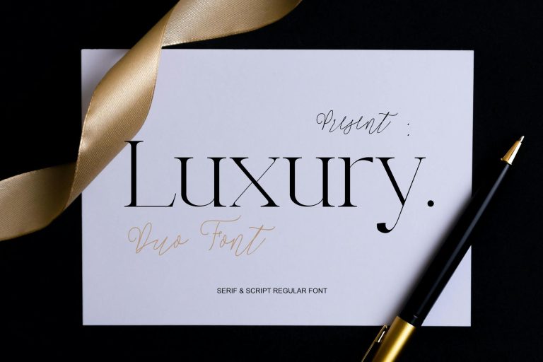 Luxury Font Duo