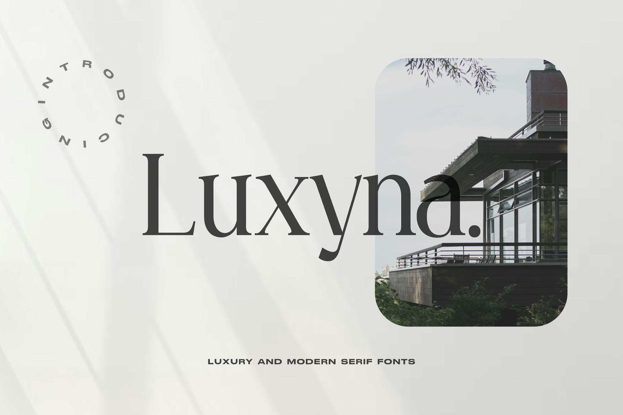 Luxury Serif Font