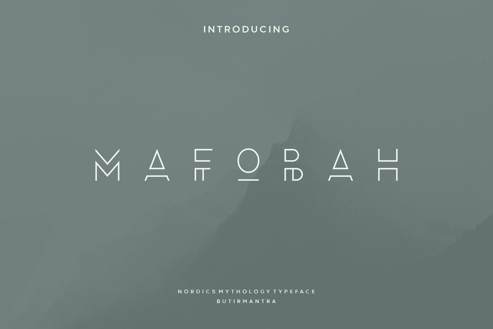Mafobah – Modern Luxury Font