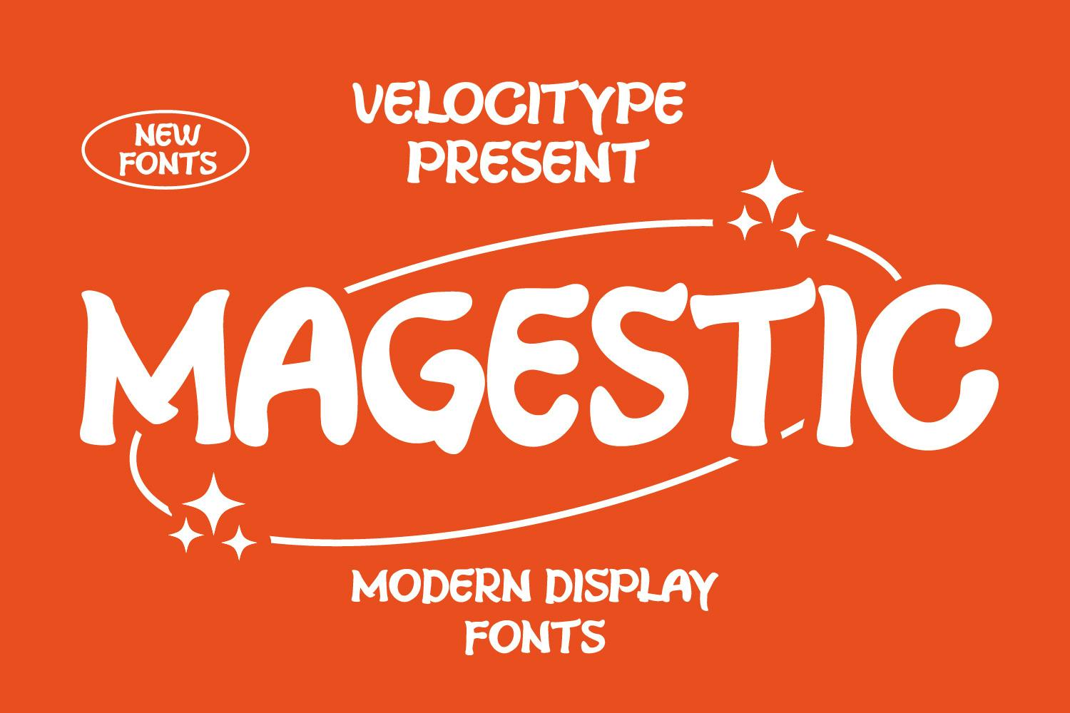 Magestic – Modern Display Allcaps fonts