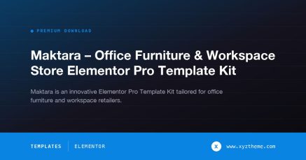 Maktara – Office Furniture & Workspace Store Elementor Pro Template Kit