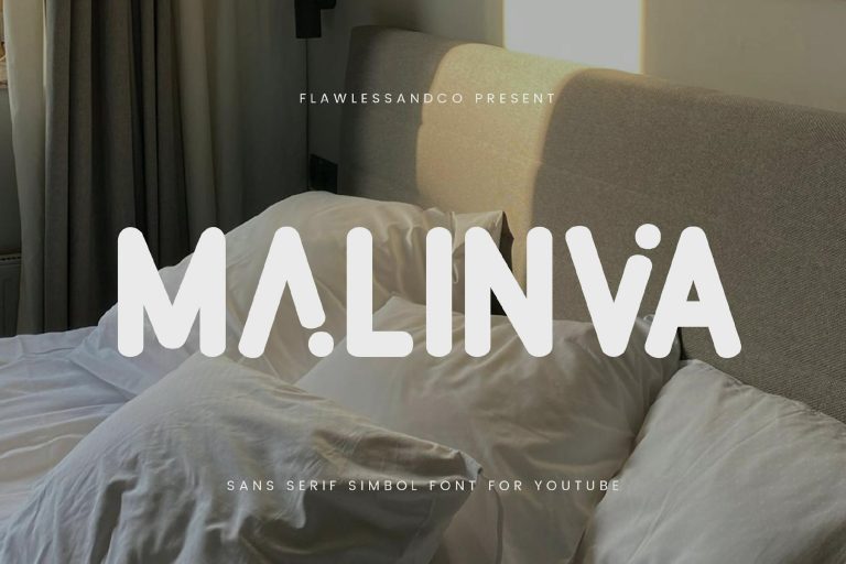 Malinva – Thumbnails Font