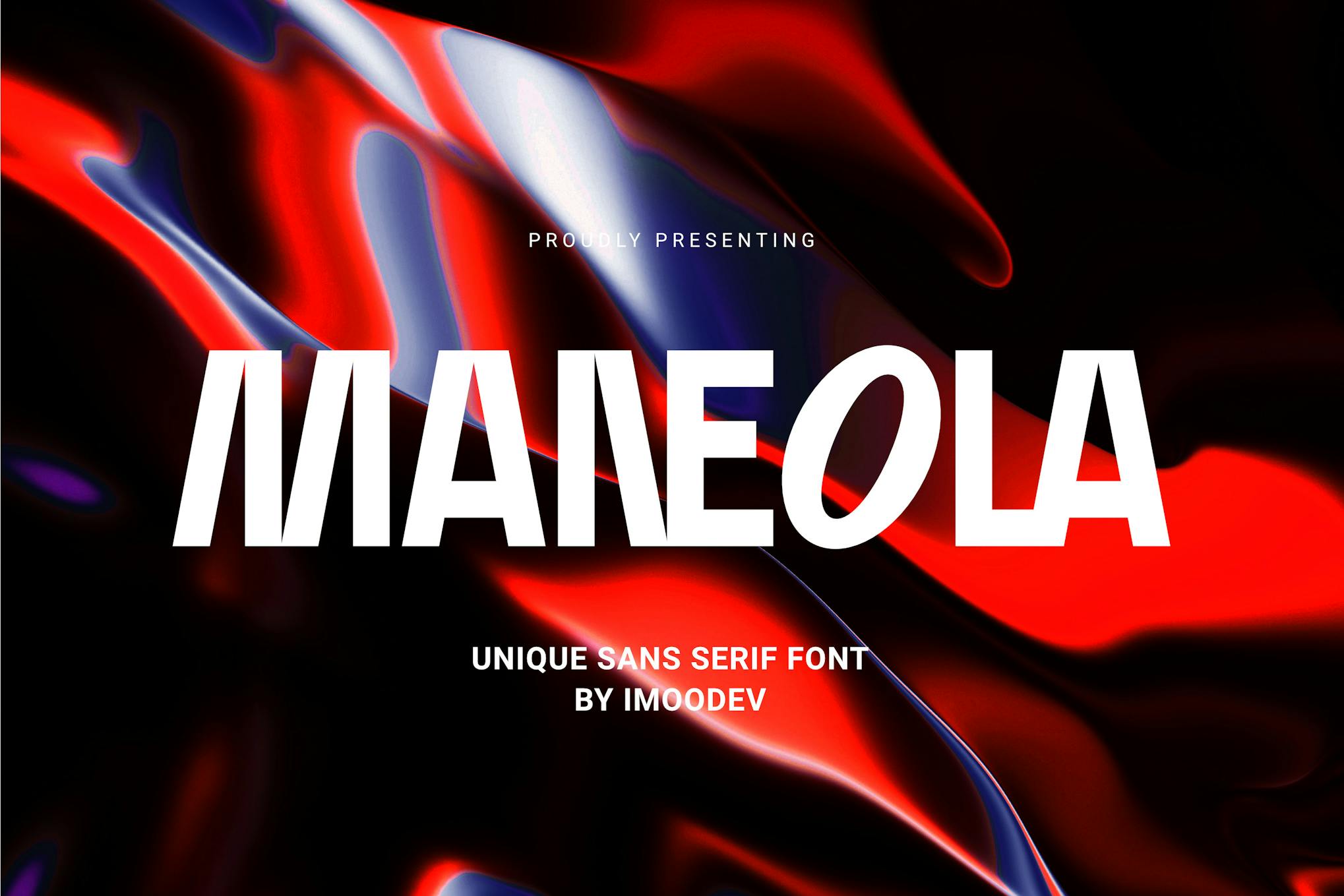 Maneola – Sans Serif Typeface