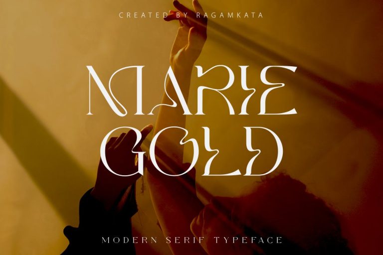 Marie Gold – Modern Serif