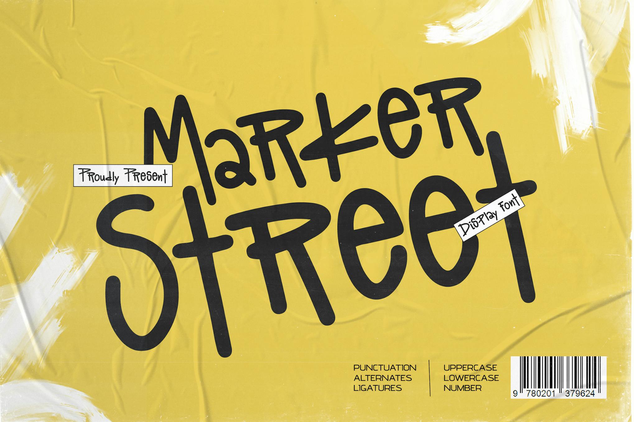 Marker Street – Handwritten Urban Font