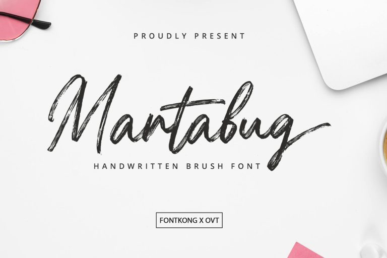 Martabug – Handwritten Brush Font