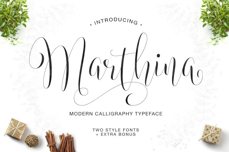Marthina Script – Two Style