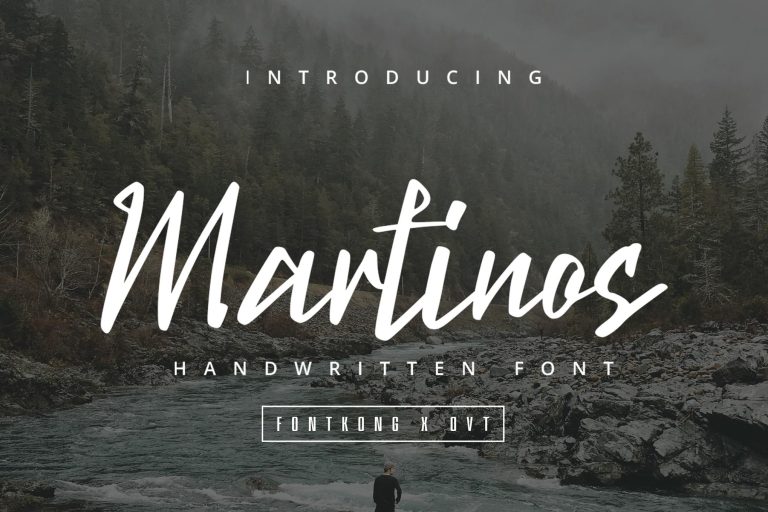 Martinos – Handwritten Font
