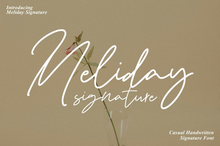 Meliday – Casual Handwritten