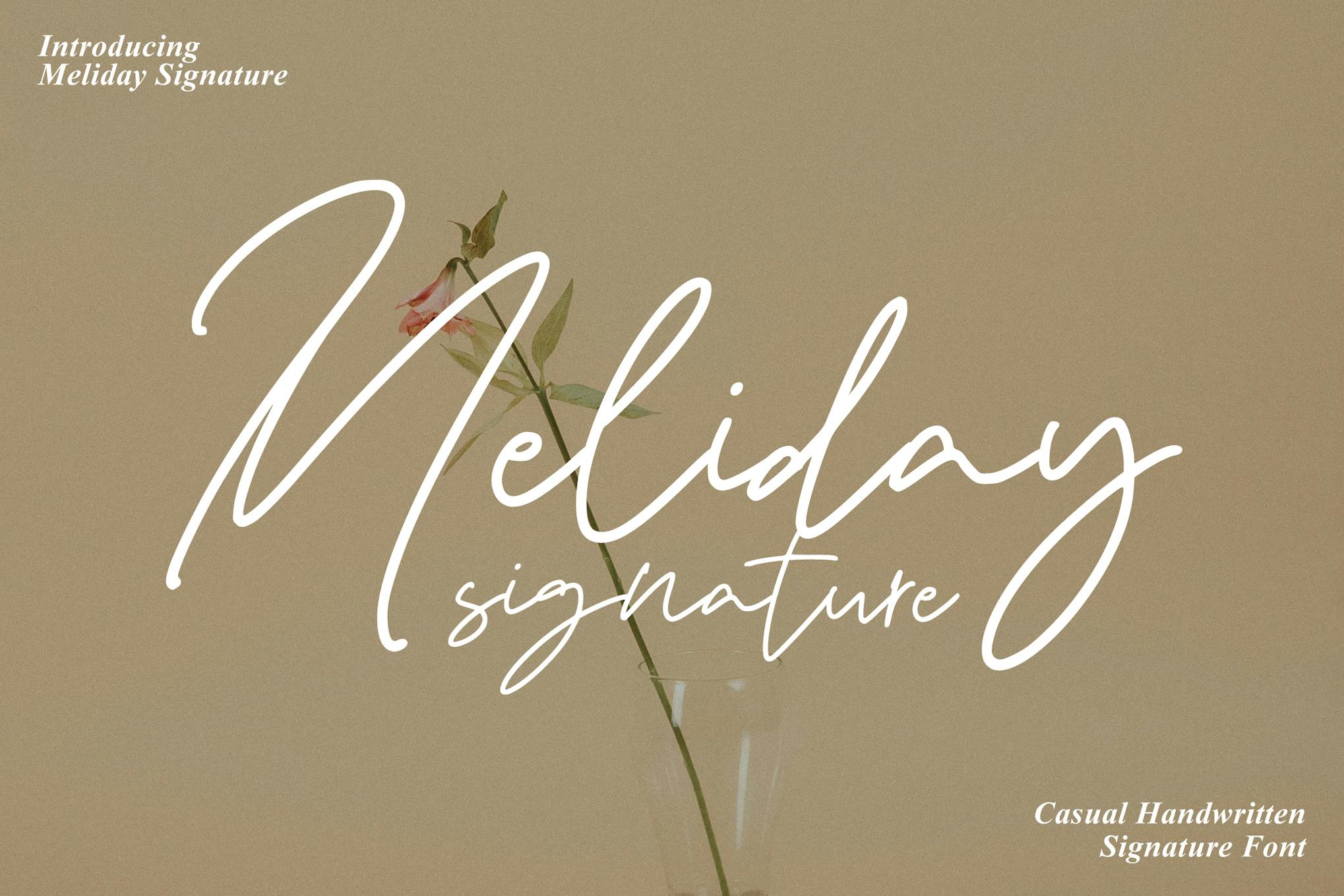Meliday – Casual Handwritten