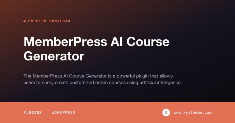 MemberPress AI Course Generator