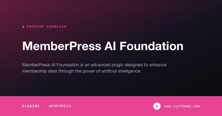 MemberPress AI Foundation