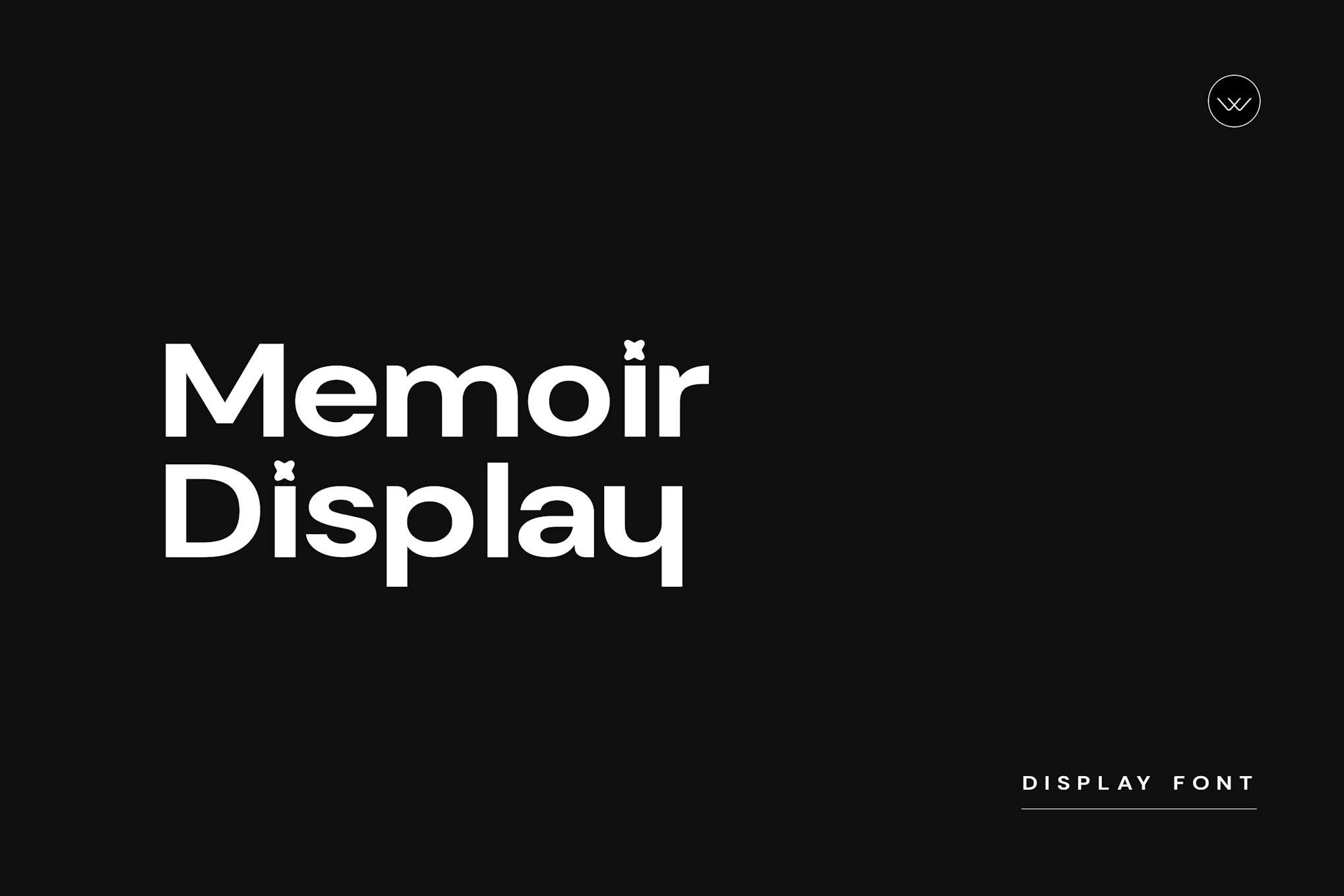 Memoir Modern Typeface
