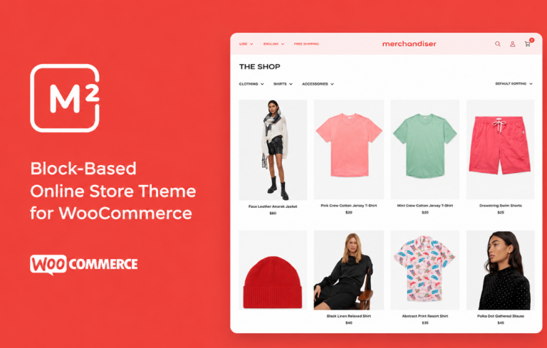 Merchandiser – Clean, Fast, Lightweight WooCommerce Theme