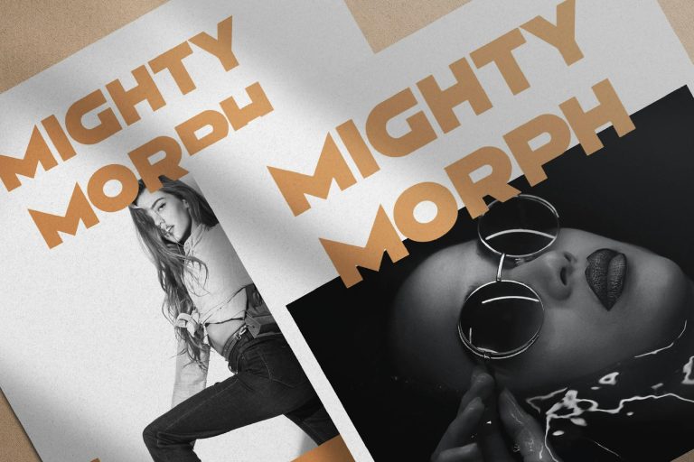 Mighty Morph – Dynamic Typeface