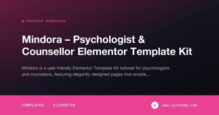 Mindora – Psychologist & Counsellor Elementor Template Kit