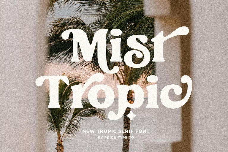 Mist Tropic – Tropic Serif Font