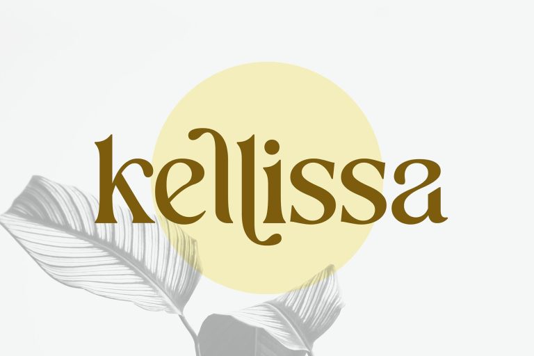 Modern Luxury Display Font