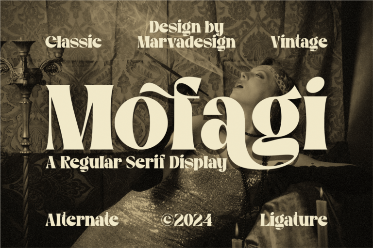 Mofagi – A Classic Serif Display