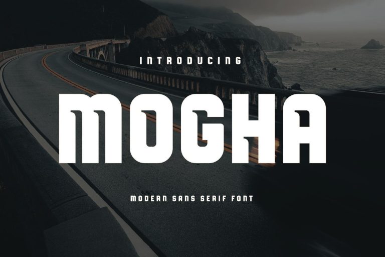 Mogha – Sans Serif Font