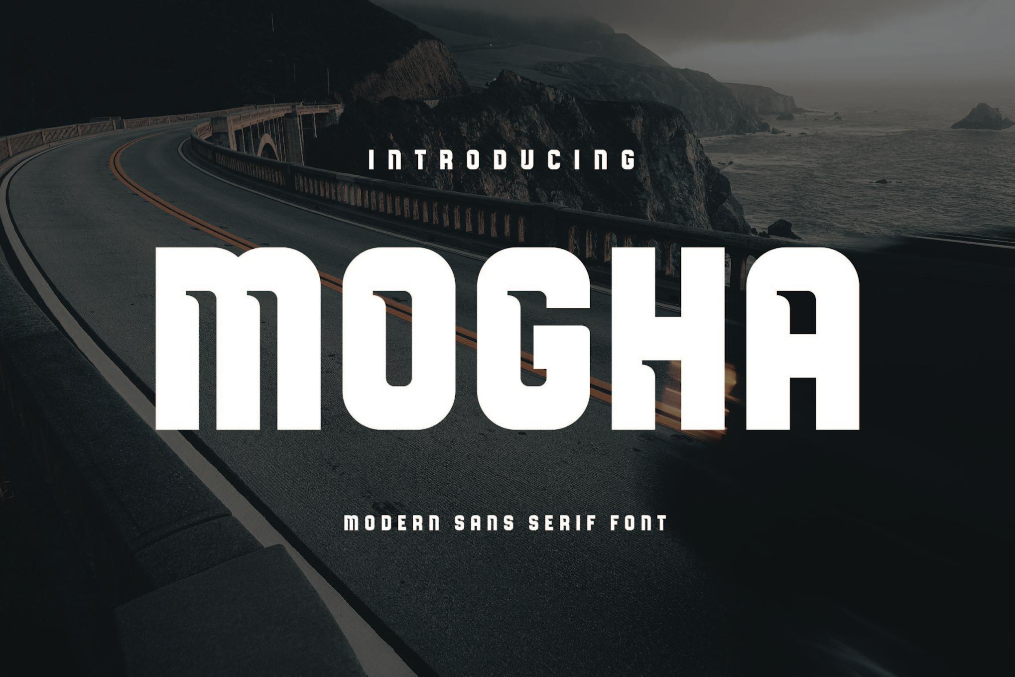 Mogha – Sans Serif Font