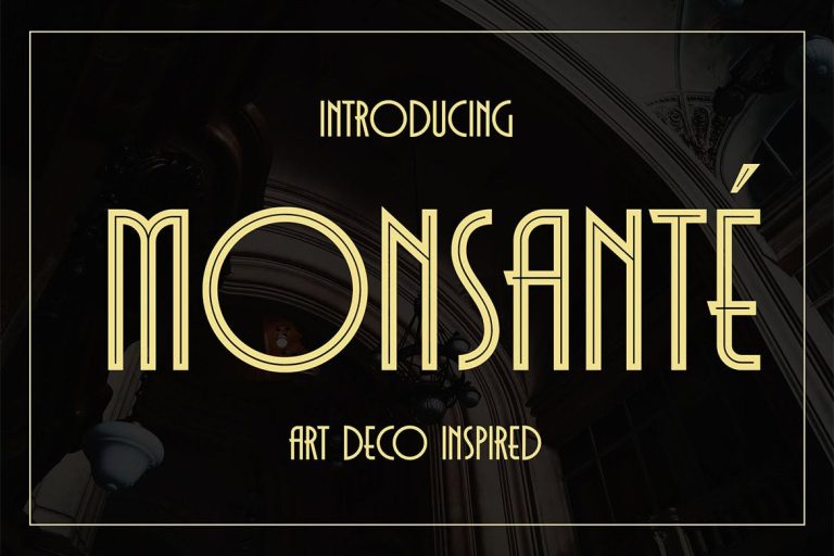 Monsante – Modern Art Deco