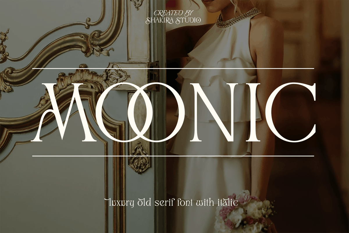 Moonic – Luxury Serif Font