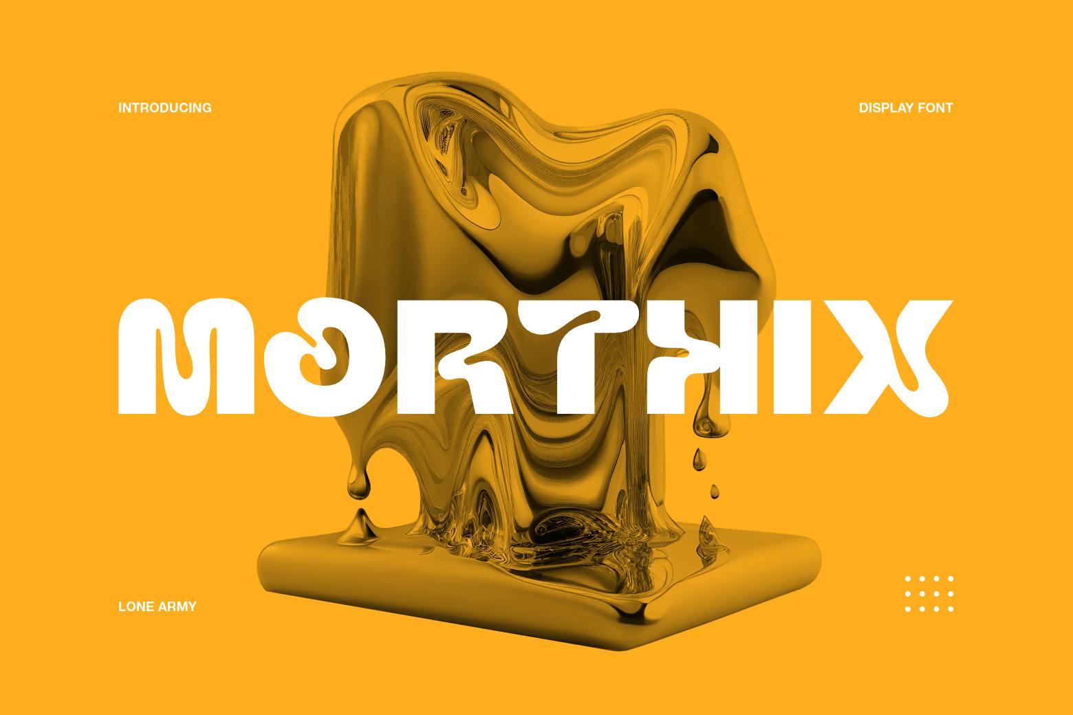 MORTHIX – Liquid Font